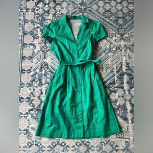 Theory Green dress